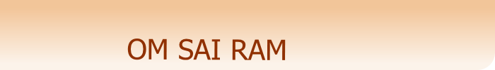  OM SAI RAM 